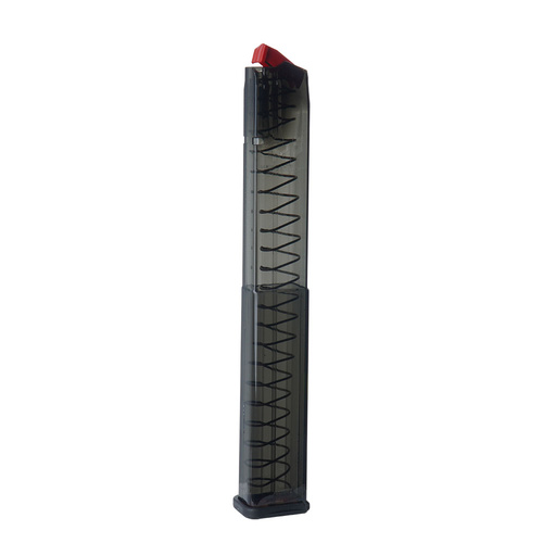 ETS - Polymer Magazine For Smith & Wesson M&P - 9x19 mm - 40 Rounds - Carbon Smoke Series - SMK-SW9-MP-40