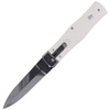 Mikov - Spring Knife Predator - ABS White - AISI 420 - White - 241-NH-1/N WHITE
