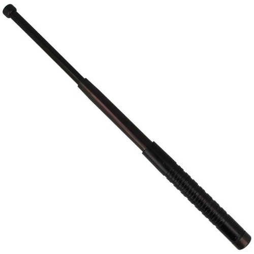 ESP - Compact hardened expandable baton with clip - 16'' - Black - EXB-16HS BLK