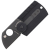 Spyderco - Dog Tag Folder CF/G-10 Laminate Black Knife - C188CFBBKP