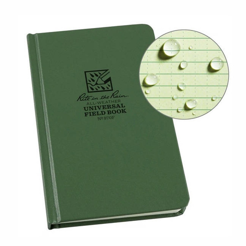 Rite in the Rain - All-Weather Notebook - 4 3/4 x 7 1/2" - 970F - Olive