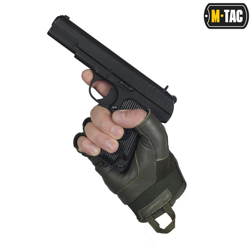M-Tac - Assault Tactical Mk.4 Fingerless Gloves - Olive - 90214001