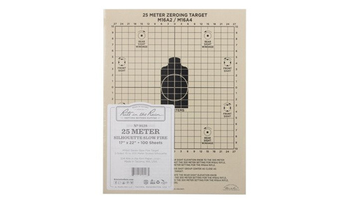 Rite in the Rain - 25 Meter Zeroing Target - 100 pcs - 9125