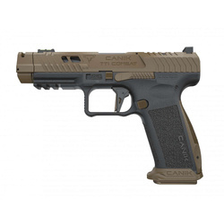 Canik - Pistol TP9 TTI Combat - Taran Tactical Innovations - 9x19 Para - Czarny/Coyote Brown