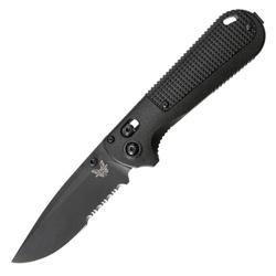 Benchmade - Redoubt Folding Knife 430SBK-02 - D2 - Black - 430SBK-02