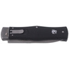 Mikov - Automatic knife Predator Stonewash ABS - Black - 241-BH-1/STKP