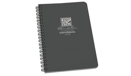 Rite in the Rain - All-Weather Notebook - 4 5/8 x 7" - 873 - Gray