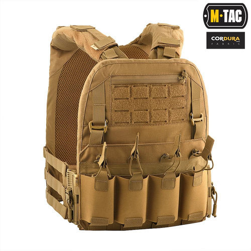 M-Tac - Plate Carrier Cuirass QRS XL Tactical Vest - Coyote - 10180005