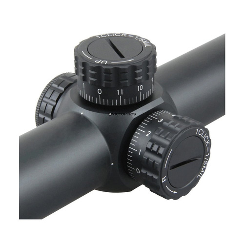 Victoptics - Rifle Scope S6 1-6x24 ET - 30 mm - SFP - Black - OPSL22
