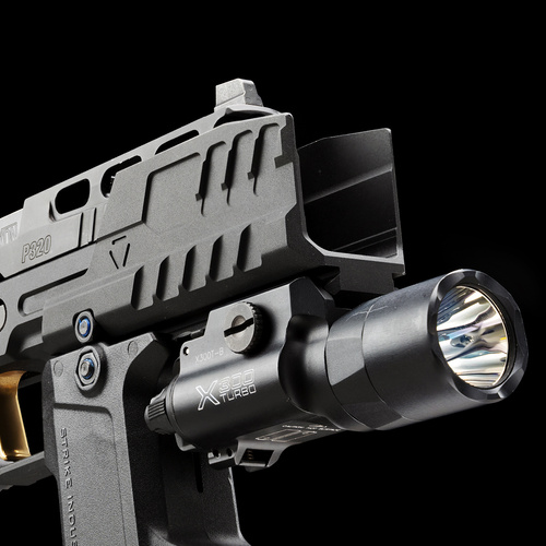 Strike Industries - Blast Shield Hyper for SMC Alfa/Bravo Pistols - Black - SI-SMC-BS-S