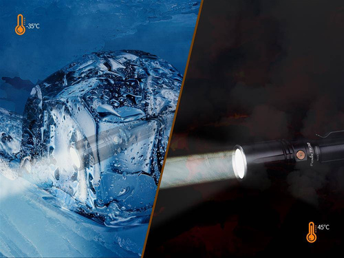 Fenix - TK30 rechargeable laser flashlight - 5000 mAh - 500 lumens