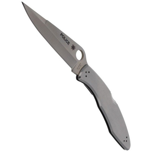 Spyderco - Police Model™ Stainless PlainEdge Knife - C07P