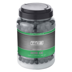 Umarex - Rubber Bullets T4E RB 43 - Caliber .43 - 500 pcs - Black - 2.4773