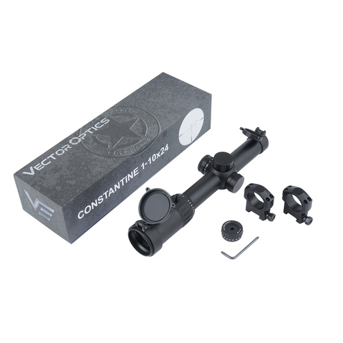 Vector Optics - Rifle Scope Constantine 1-10x24 - 30 mm - Second Focal Plane - SCOC-31
