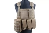 GFC Tactical - Tactical Plate Carrier Vest MBSS - Nylon - Coyote Brown - GFT-18-000363