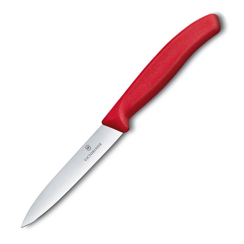 Victorinox - Kitchen Knife Swiss Classic - Plain - Red -  6.7701
