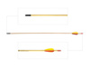 Poe Lang - Wooden Arrow - 29" - Sharp Disc Tip - 5 pcs - D-002A-B3
