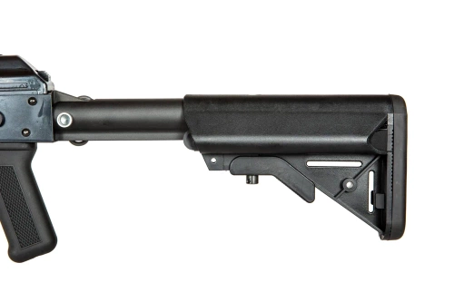 WE - Replica ASG AKM Carbine PMC WE-R015 - Gas Blow-Back - Open Bolt - Steel - Black - WET-02-002323