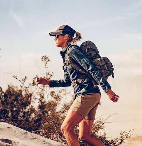 Helikon - Women's Outdoor Tactical Pants OTP - 8.5" - Black / Shadow Grey - SW-OTS-VL-0135A