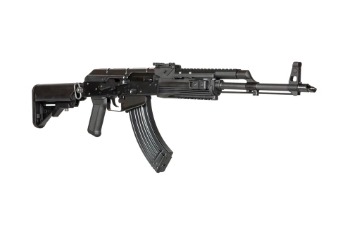 WE - Replica ASG AKM Carbine PMC WE-R015 - Gas Blow-Back - Open Bolt - Steel - Black - WET-02-002323