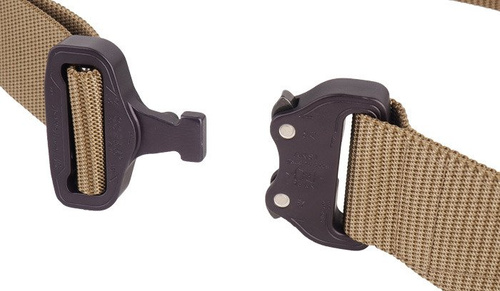 Bayonet - COMBAT HEAVY DUTY tactical belt - AustriAlpin COBRA® ProStyle 18 kN buckle - 45 mm - Ranger Green.