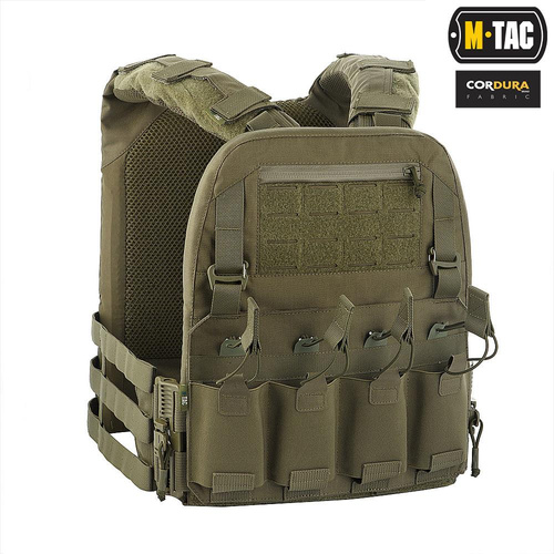 M-Tac - Plate Carrier Cuirass QRS XL Tactical Vest - Ranger Green - 10180023
