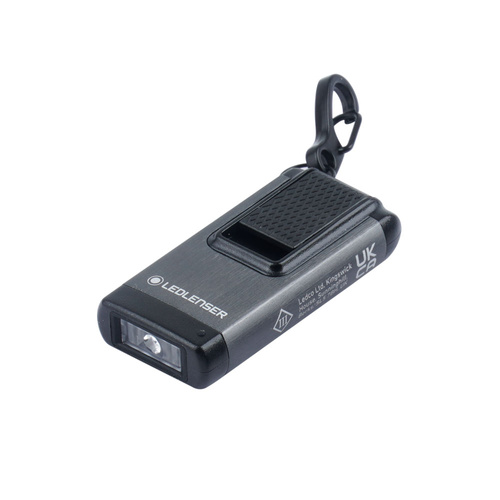 Ledlenser - Rechargeable LED Flashlight / Pedant K4R - 120 lm - Grey - 502574