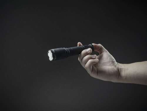 Armytek - Dobermann Pro Tactical Flashlight Magnet USB - White - 1500 lumens - F07501C