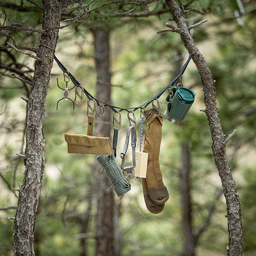 Nite Ize - GearLine Organization System - 10 S-Biners - 122 cm - GLN4-M1-R8