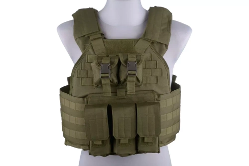 GFC Tactical - Tactical Vest Plate Carrier - Olive - GFT-18-018404