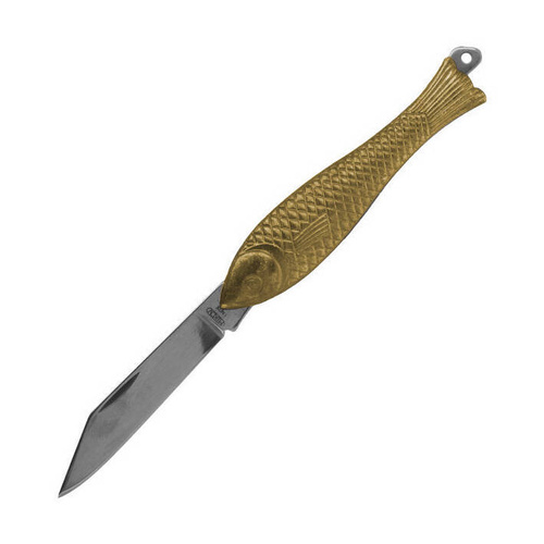 Mikov - Fishlet Folding Knife - Gold - 130-NZN-1/ZL