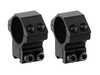 Leapers -  Two Piece Mount AccuShot 1"/11 - 25.4 mm - Medium - Black - RGPM-25M4
