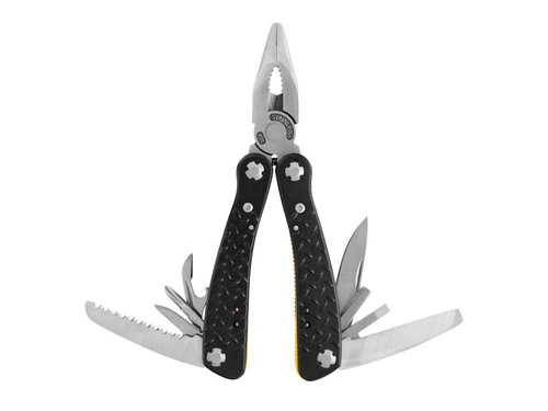Ganzo - G106 Multitool With Bit Set - 14 Tools - Black - 265-142