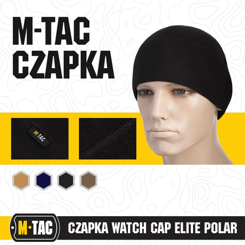 M-Tac - Winter Watch Cap Elite - Fleece - Black - 40002002