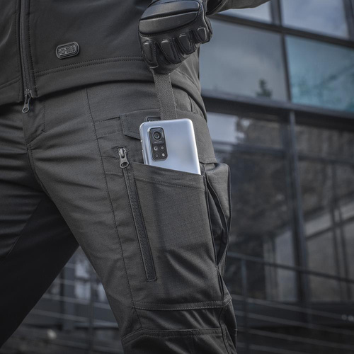 M-Tac - Tactical Pants Conquistador Gen. I Flex - Ripstop - Black - 20059002