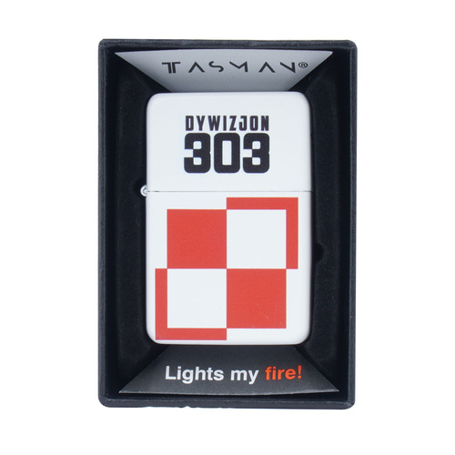 Tasman - Petrol Lighter - Squadron 303 Board - White Matte - Q310082