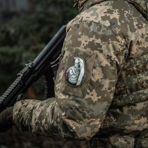 M-Tac - M67 Crazy Patch - 3D PVC - Black/White - 51139100