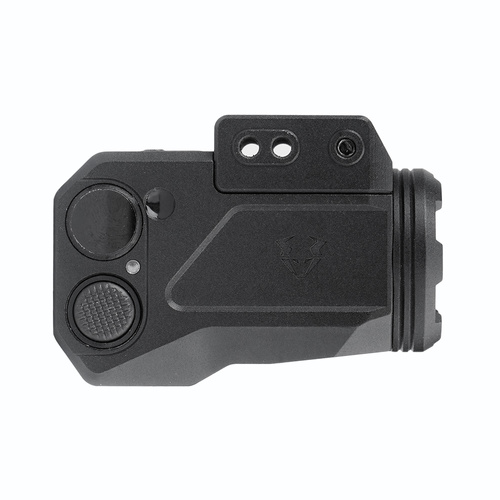 Vaide - Tactical Weapon LED Flashlight with Laser Compact Scrapper Combo - 500 lm - Black - VAPLL-G01