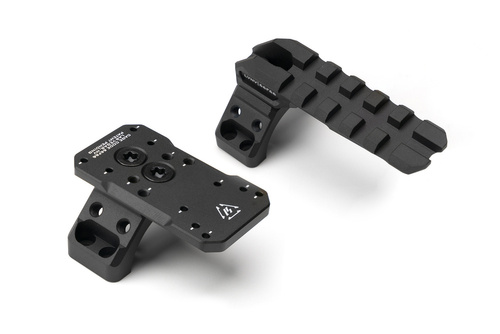 Strike Industries - ASM Ring Cap Multi-Optic Mount System - Picatinny - Black - SI-STRIKE-ASM-OM