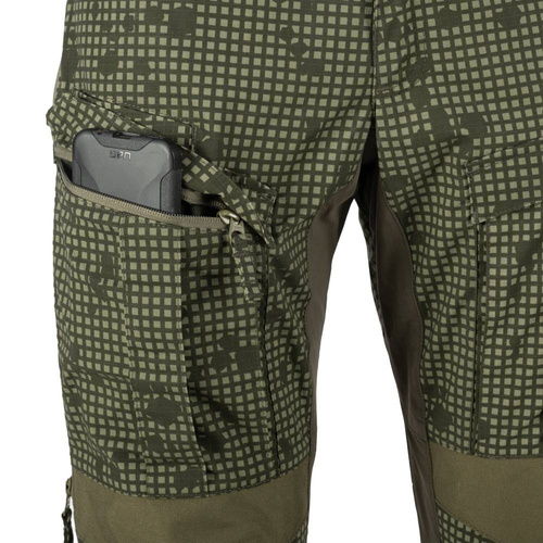 Helikon - MCDU Tactical Pants - Woodland / Olive Green - SP-MCD-SP-0302A