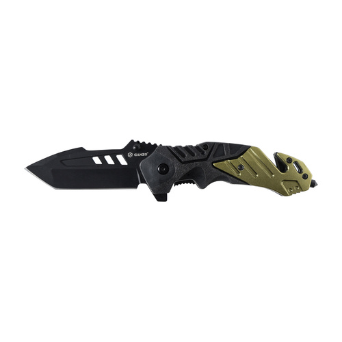 Ganzo - Rescue Knife G629-GR - 8Cr14MoV - Green - G629-GR