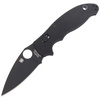 Spyderco - Manix™ 2 G-10 Black / Black Blade Knife - C101GPBBK2