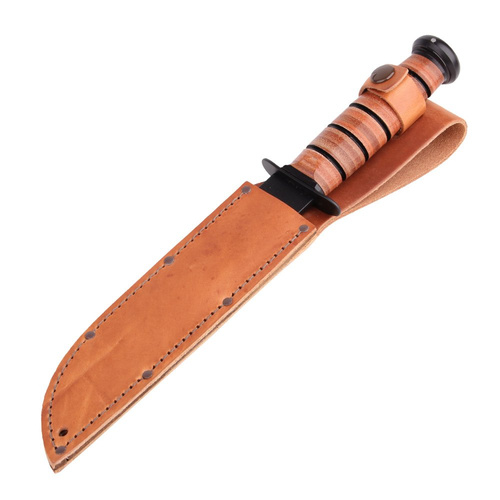 Ka-Bar 1320 - Single Mark Knife - Leather Sheath