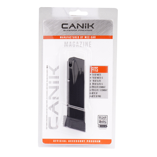 Canik - Pistol Magazine Compact Size - TP9/METE - 9x19mm Parabellum/Luger - 15 + 3 rounds - MMAC-015