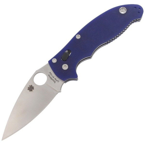 Spyderco - Manix™ 2 G-10 Dark Blue CPM S110V Knife - C101GPDBL2