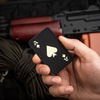 M-Tac - Patch Ace of Spades - Cordura 500D - Black / Fluorescent - 51109299