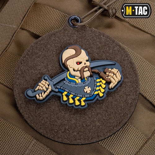 M-Tac - Never Die Again 3D Patch - Yellow/Blue - 51160000