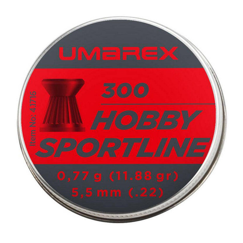 Umarex - Sportline Air Rifle Pellets - 5.5 mm - 300 pcs - 4.1716
