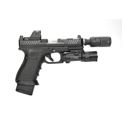 Strike Industries - Compensator for 9 mm Caliber Pistol - Black - SI-PISTOL-LC-BK