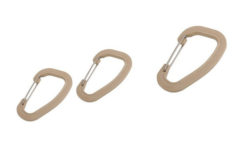 Wildo - Accessory Carabiner Set - 3 pcs - Desert - 89631